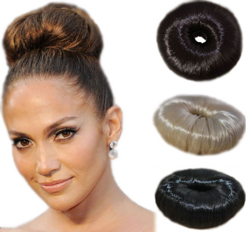 

-margut- Wypełniacz donut do koka włosy blond