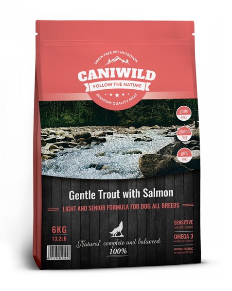 Caniwild Light Senior Gentle Trout Salmon 6KG