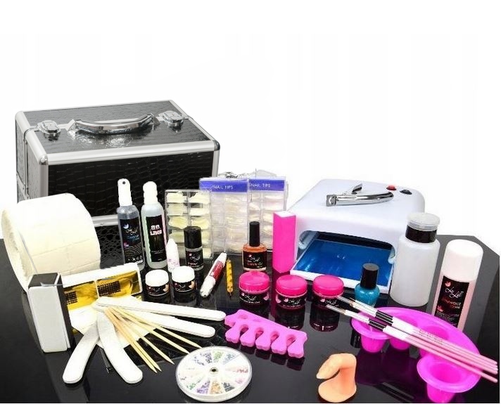 САМЫЙ БОЛЬШОЙ НАБОР XXXL, ГЕЛЬ УФ-ЛАМПЫ СУНДУК TIPSY 07