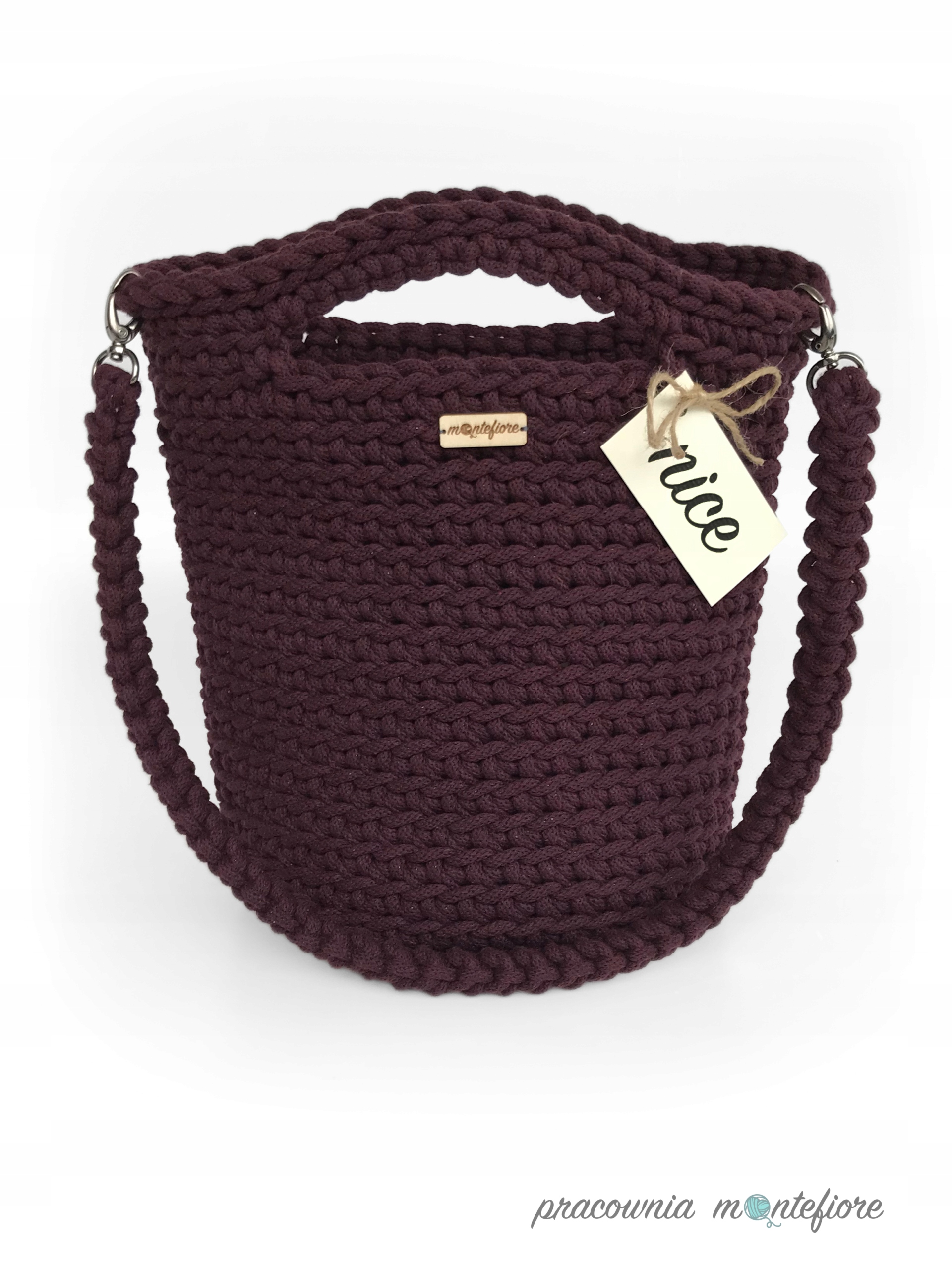 TORBA TOREBKA BOHO WOREK ZE SZNURKA BAWEŁNA KOLORY Marka inna