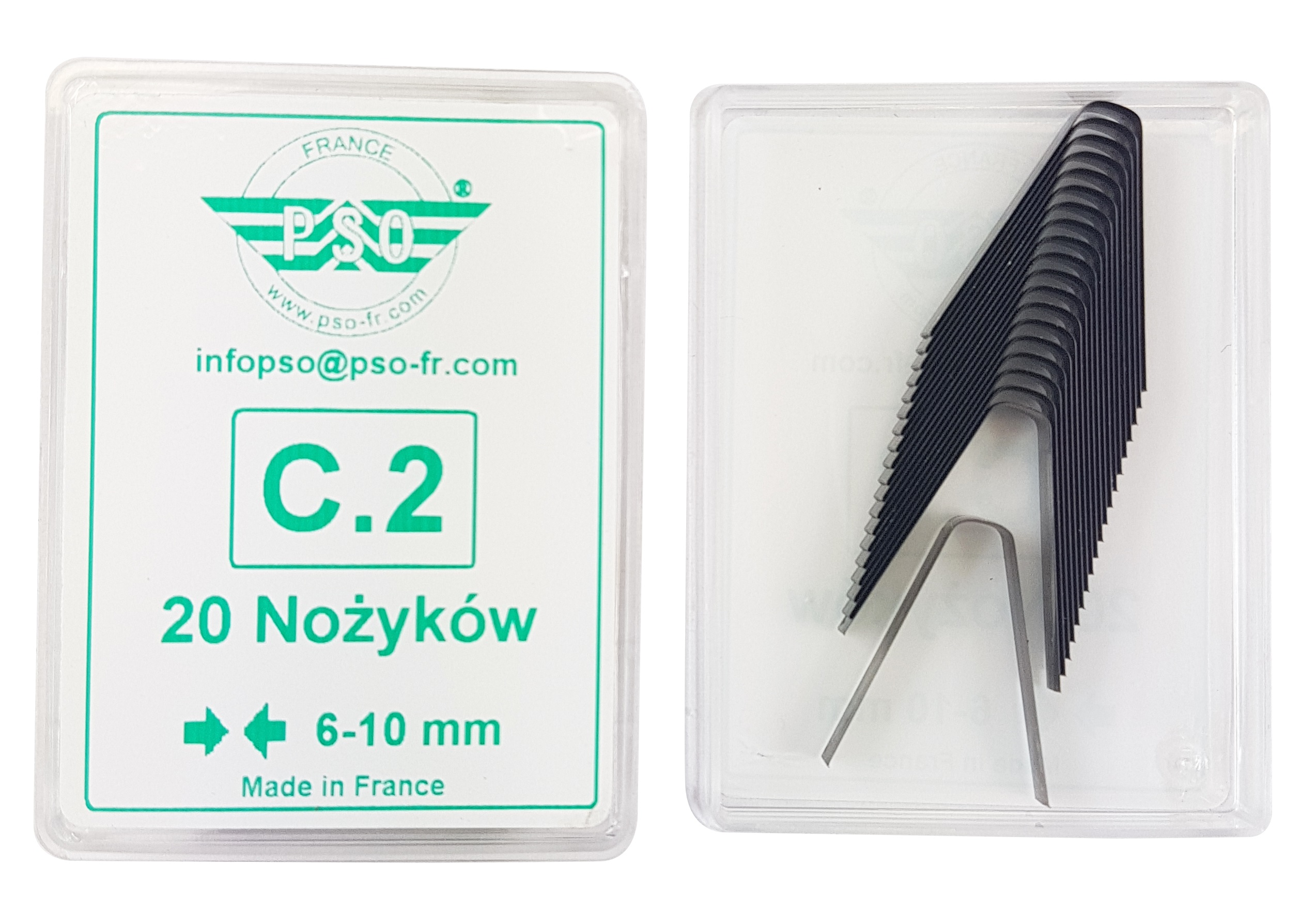 

Nożyki Do Nacinarki Pso PS-15 Typ C2 6-10 MM