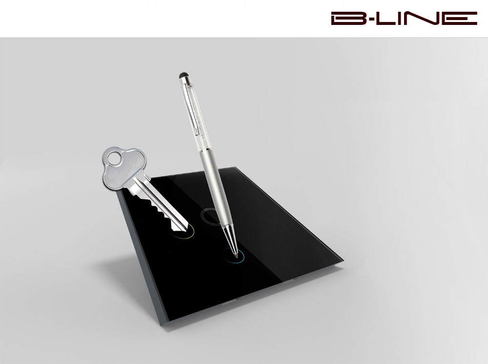 WŁĄCZNIK ROLETOWY DOTYKOWY SZKLANY WIFI TUYA PRS Kolor biały