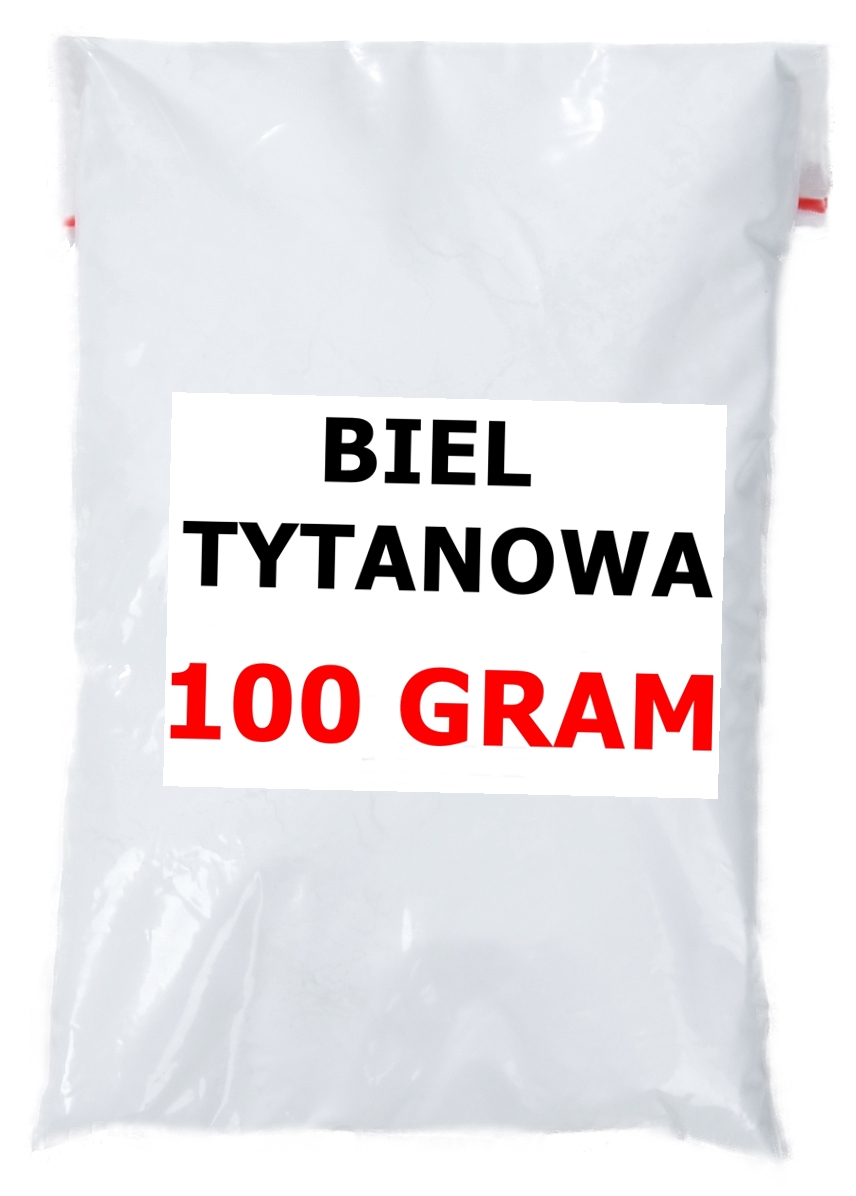 

Biel tytanowa Barwnik Biały do Żywic 100g