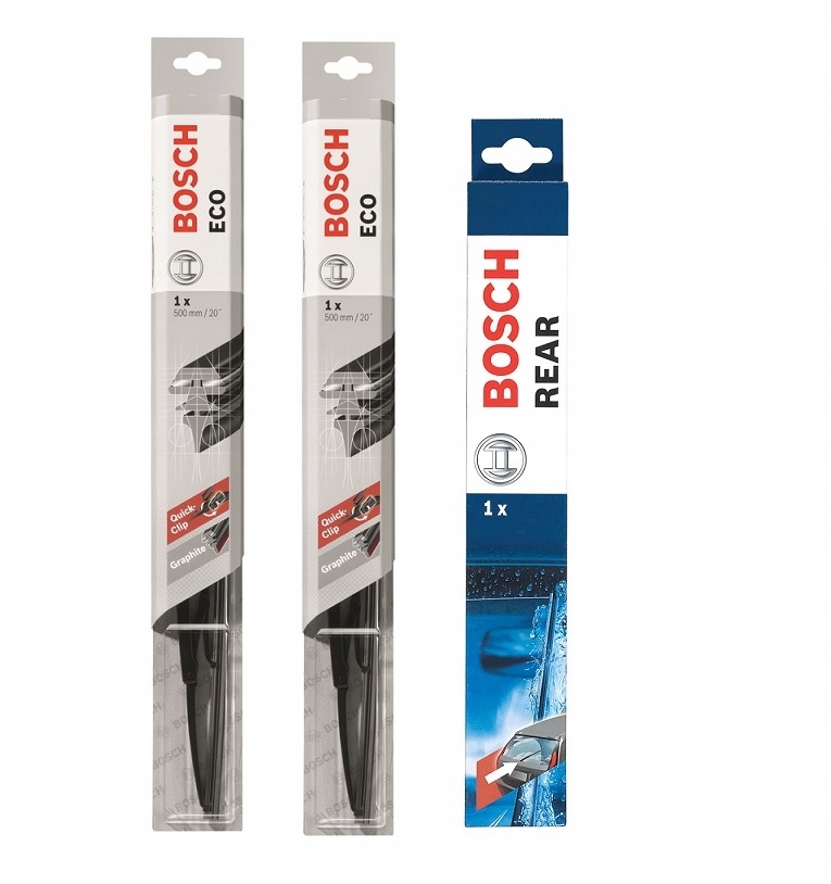 55c+40clH282 - Стеклоочистители BOSCH FORD Fusion передние + задние 2002-