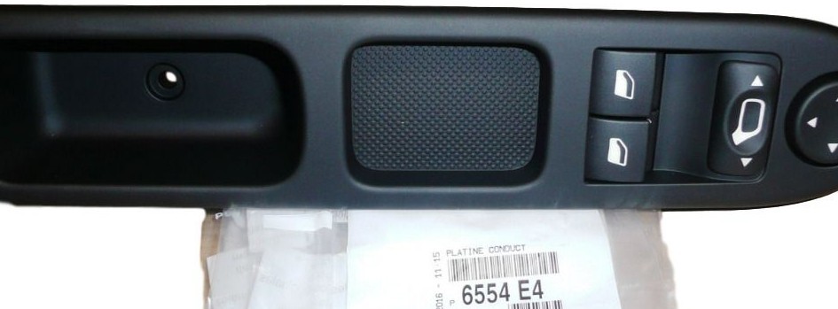 6554E4 - КНОПКА СТЕКЛОПОДЪЕМНИКА PEUGEOT 307