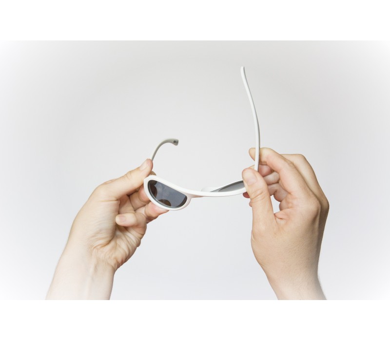 Okulary dla dzieci BABIATORS Keyhole 0-2 Clean Slate Kolor szary