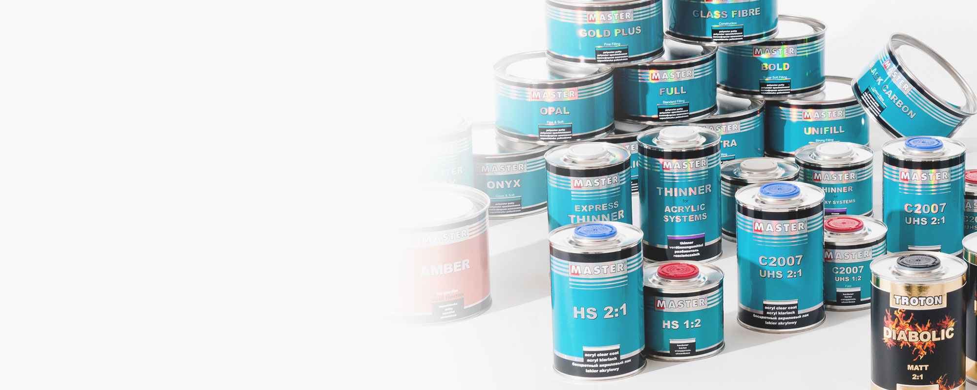 1LITR ROZCIEŃCZALNIK standard MASTER DO LAKIERU, podkładu, AKRYLU 1065 Numer katalogowy producenta 24511407