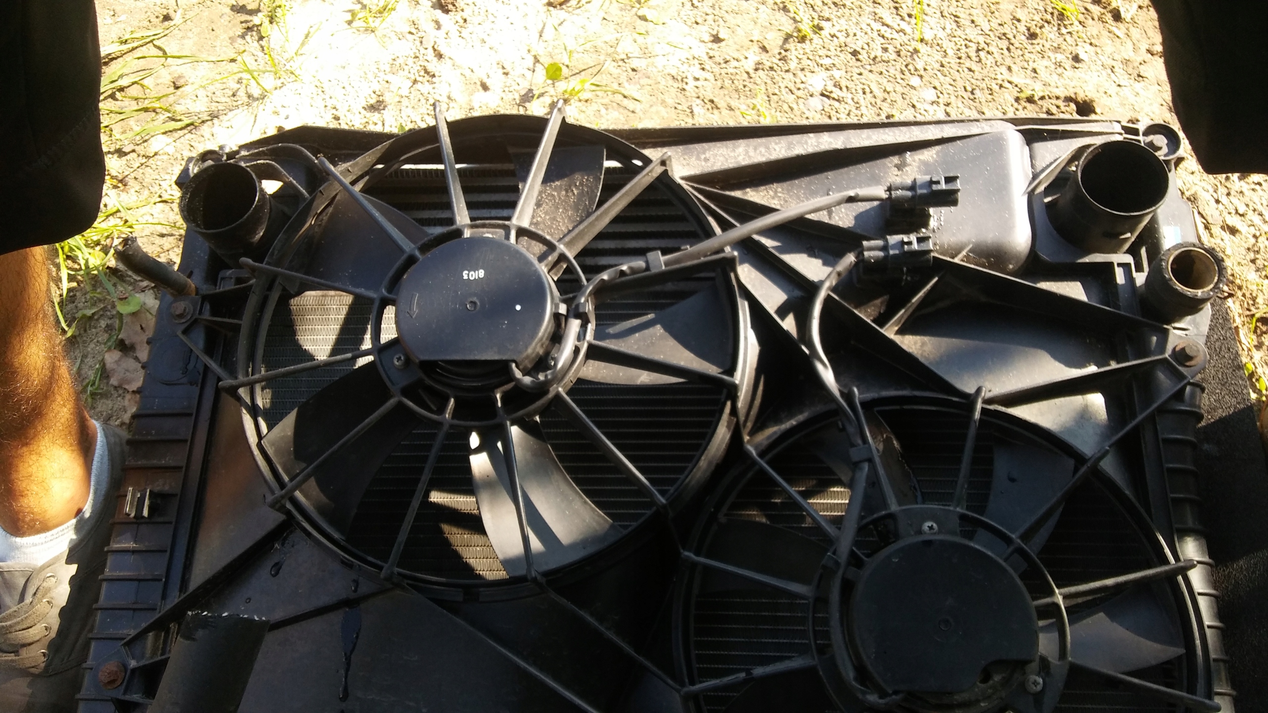 CHEVROLET CAPTIVA 2.0 VCDI КОМПЛЕКТ РАДИАТОРОВ