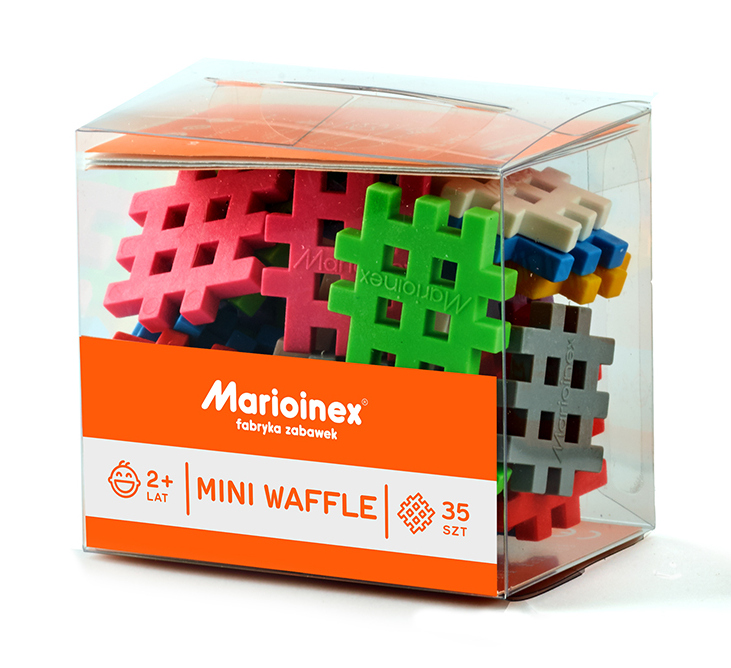 

Mini Waffle Wafle Marioinex 35.EL Klocki Cz-wa