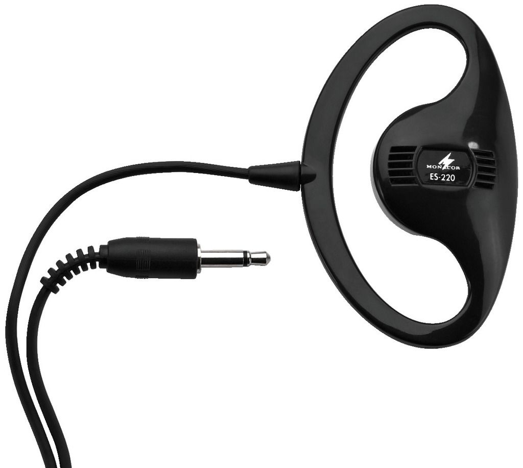 

Słuchawka Nauszna Mono Monacor ES-220 Jack 3.5mm