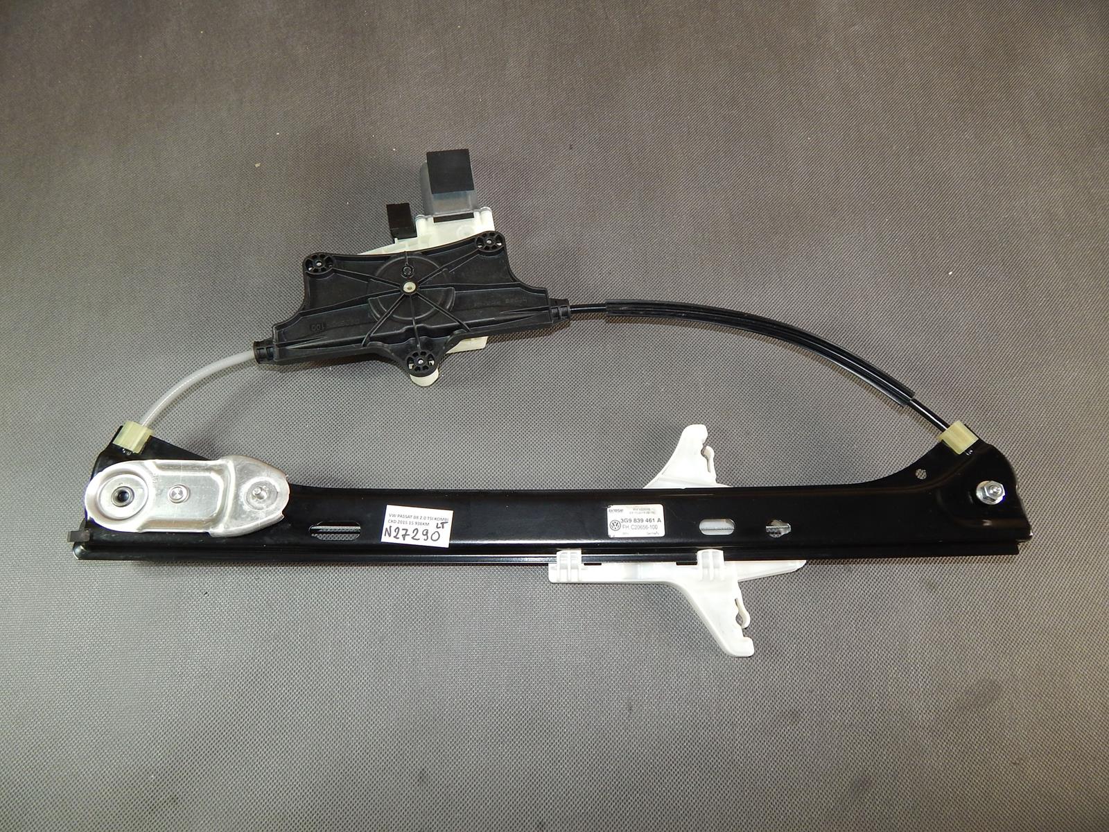VW PASSAT B8 mechanism windows left rear part 3G9839461A