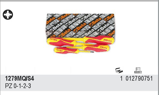 BETA WKRETAKI KRZYZOWE PZ IZOLACJA DO 1000V 1279MQ Mark Beta