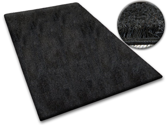 

Gruby Dywan Shaggy 5cm 80x120 cm czarny @10500