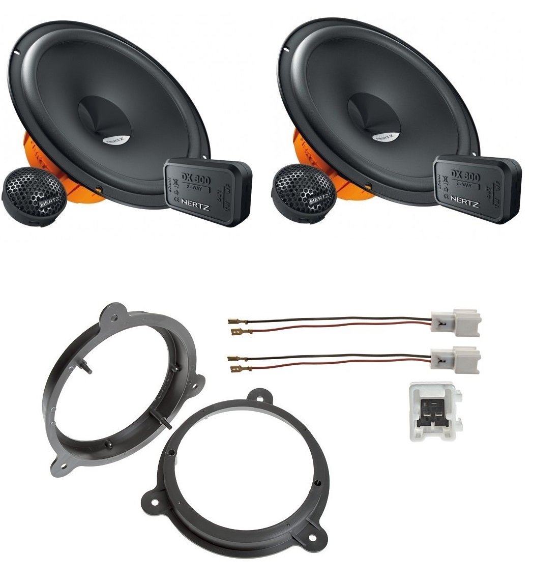 Hertz Dsk 165.3 Reproduktory vzdálenosti 16,5 m Dacia Dokker Duster Lodgy Sandero