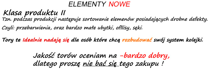 ŁUK DUŻY Drewniane Tory - AŻ 40 SZTUK OKAZJA !!! Materiał Drewno