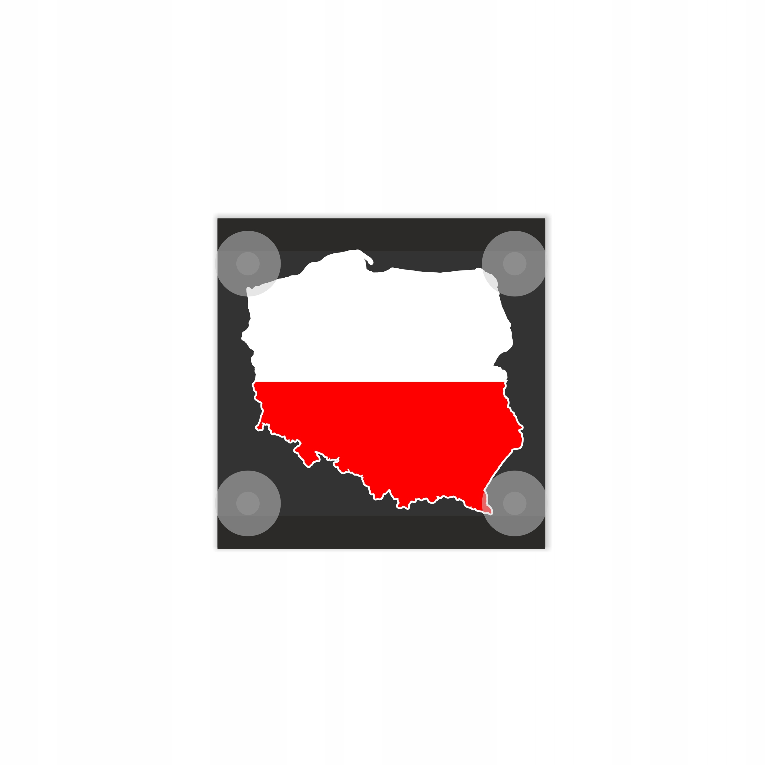 

Tabliczka narożnikowa Led Kontur Polski 1 szt.