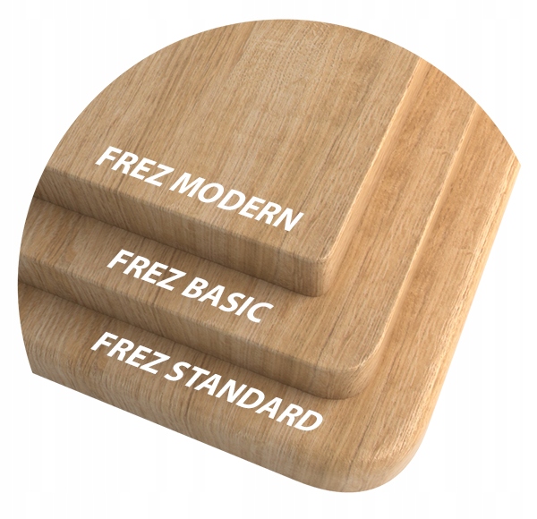 PARAPET MDF LAMINOWANY DĄB BIELONY 3,8 cm. Marka Medos