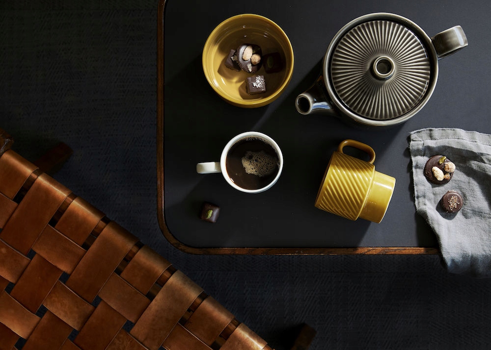 SAGAFORM retro filiżanka ceramiczna prezent Babci Linia Coffee