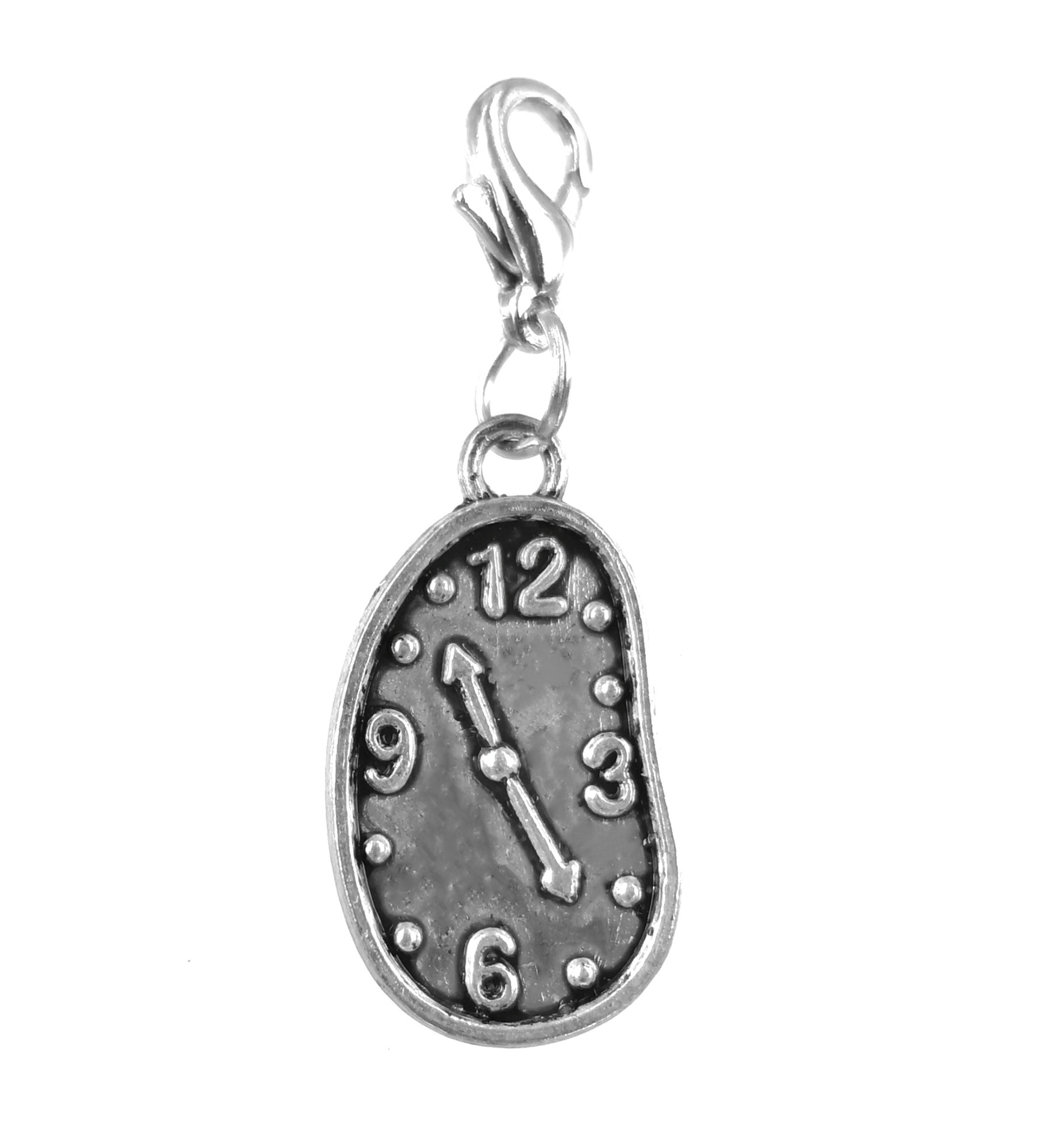 

Zawieszka charms zegar