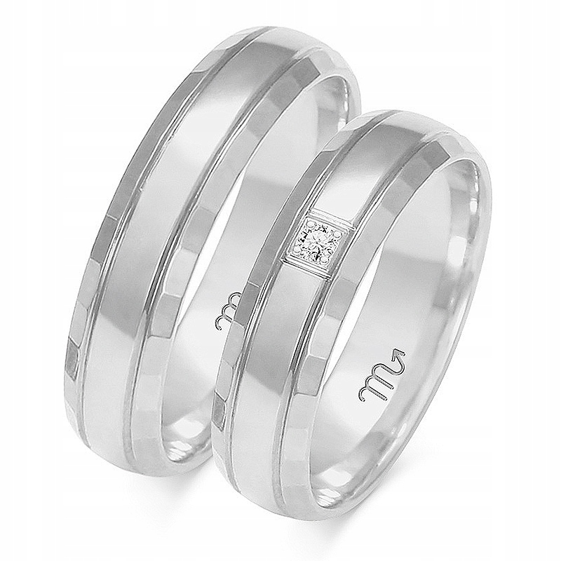 Zlaté Prsteny 14K 5 mm Brylant id A-216