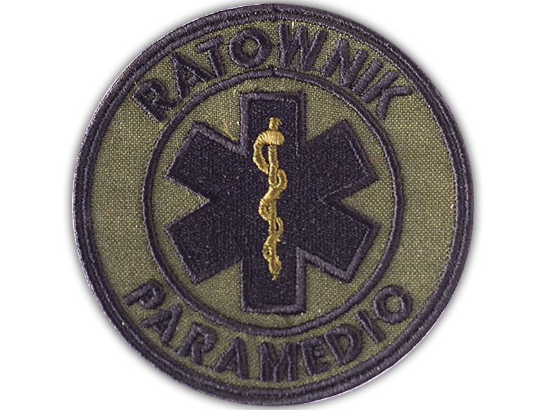 

Emblemat Ratownik Paramedic polowy Ratownictwo Prm