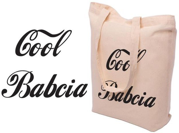 

Bawełniana torba Cool Babcia /mama/ siostra...