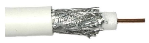 

Kabel Przewód Koncentryczny Antenowy RG6U 1mb Cu