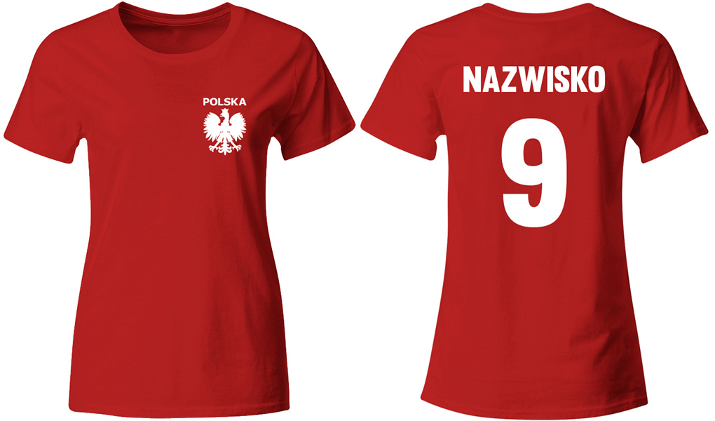 

Koszulka Reprezentacji Polski Z Nadrukiem Roz. M