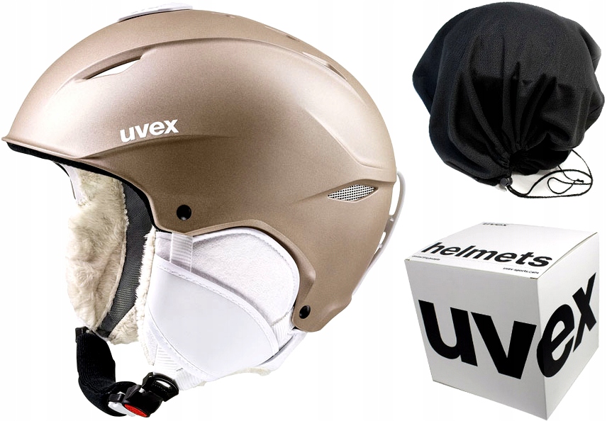 Kask narciarski Uvex Primo 52-55cm proseco met mat