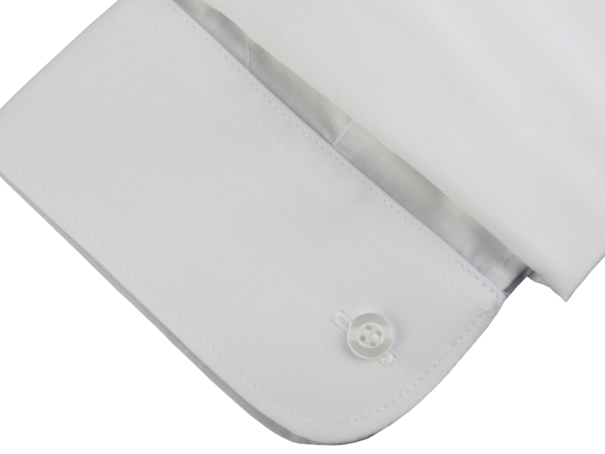 KOSZULA BIAŁA GŁADKA 41/42 170-176 SUPER SLIM Kolor biały