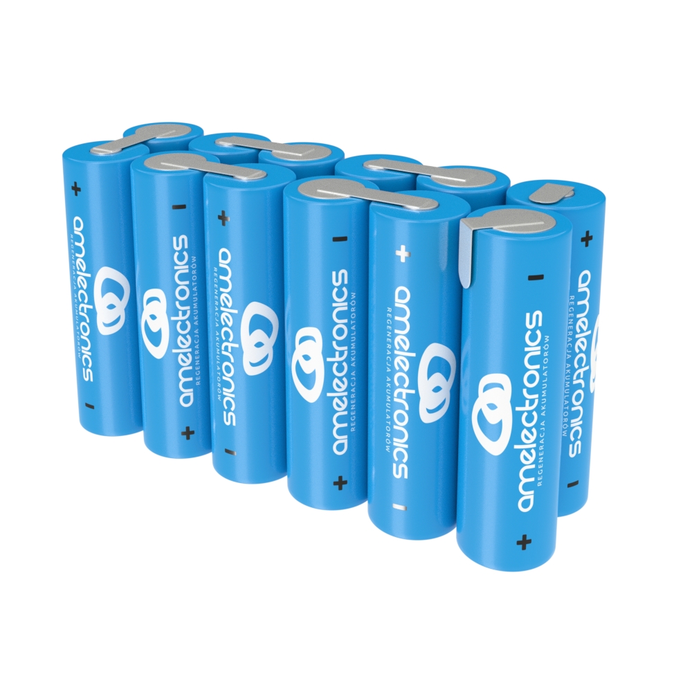 

Pakiet Akumulatorów 12 Ogniw Aa 14,4V 2200mAh Nimh