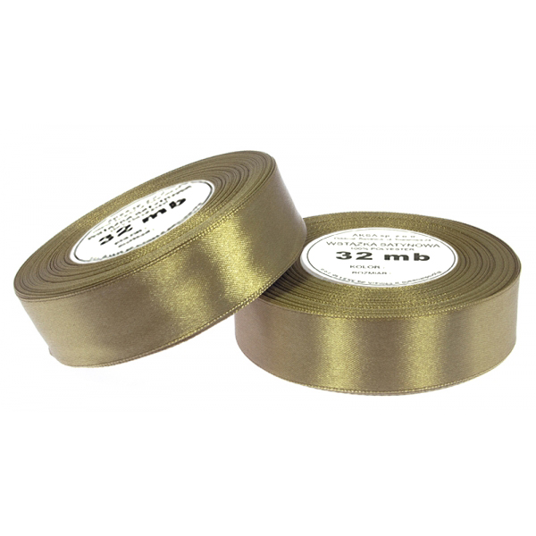 

Wstążka tasiemka satynowa atłasowa 25mm 8127 32mb