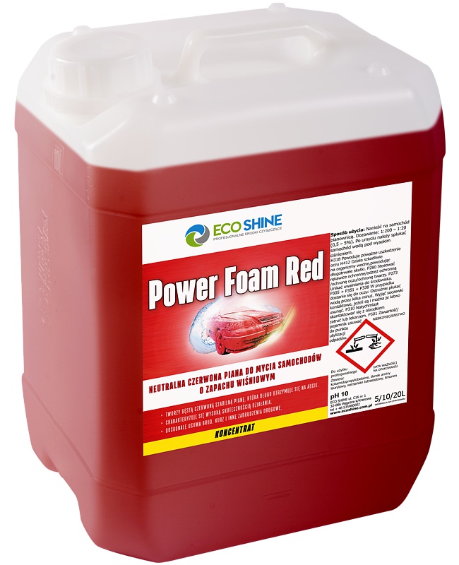 POWER Foam RED 5L активна піна найпотужніша