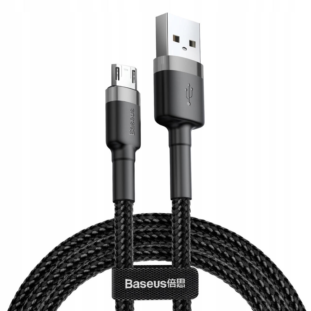 

Kabel Baseus Cafule Usb - micro Usb 2m czarny