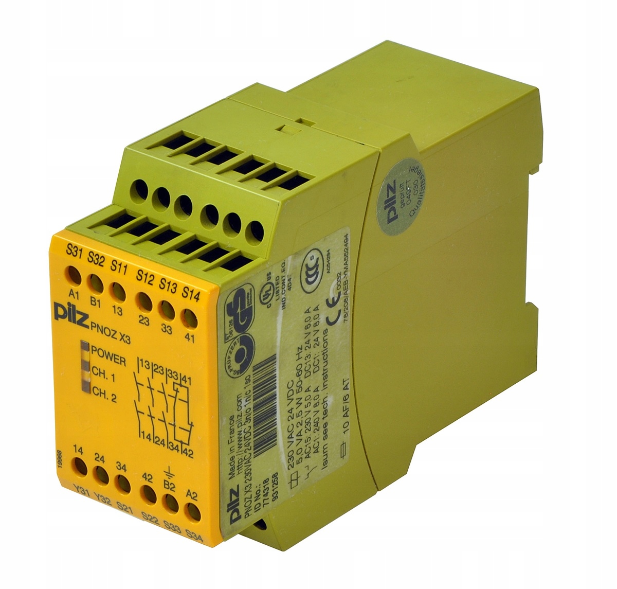 Модуль безопасности. Реле безопасности Pilz PNOZ x3. Реле Pilz PNOZ S 3 24vdc 2n/0 №750103. PNOZ 2 230vac 3n/o 1n/c. Реле защиты Pilz PNOZ 16sp 24vac 24vdc 2n/o.