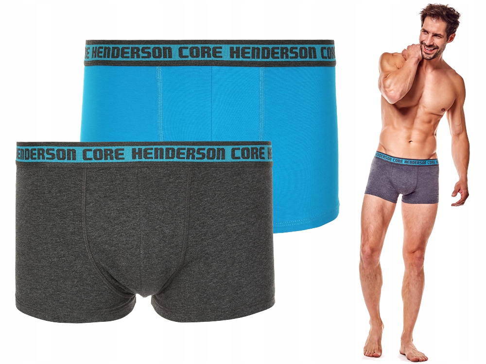 

Henderson bokserki Męskie bawełna+lycra 2pak r L