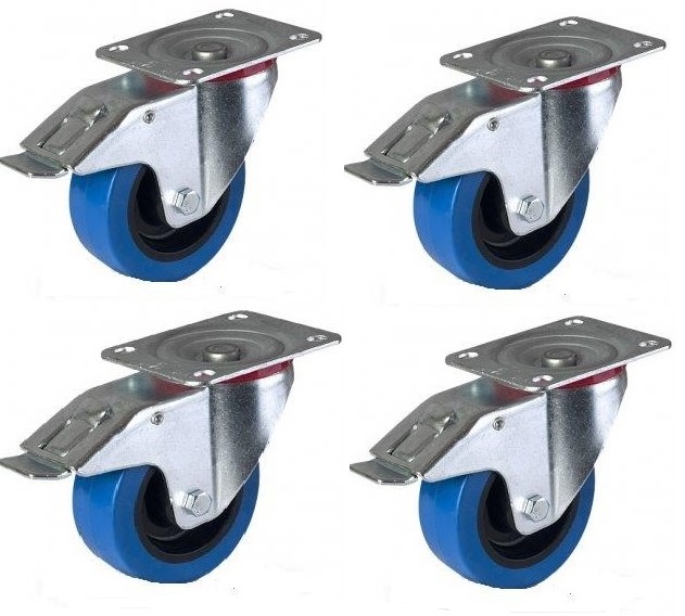 Kola Kolečka Kolo 100 m vozík otočné 4 ks 15bzh