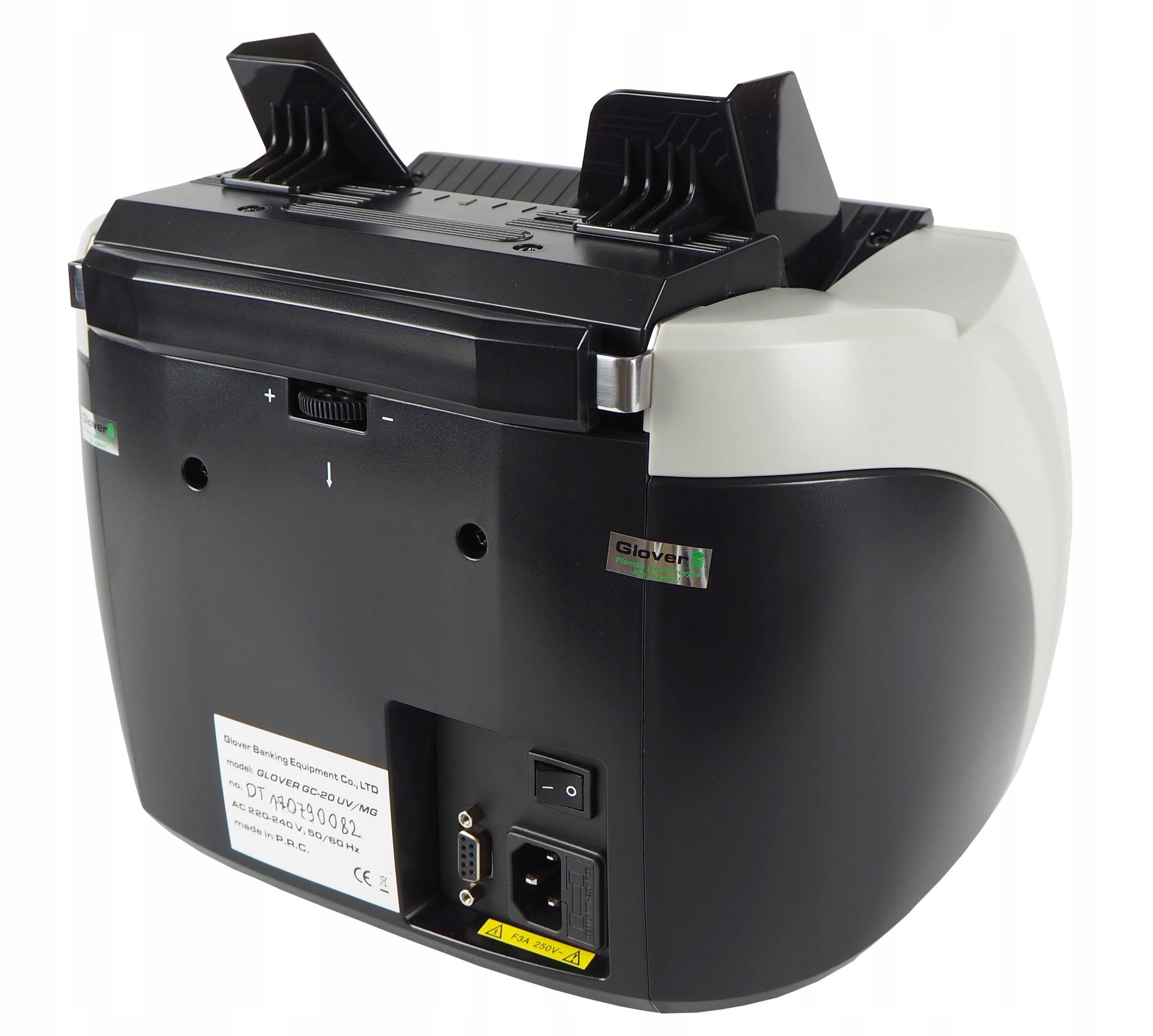 LICZARKA DO BANKNOTÓW GLOVER GC-20 UV/MG + TESTER + BANDEROLE Rodzaj liczarka