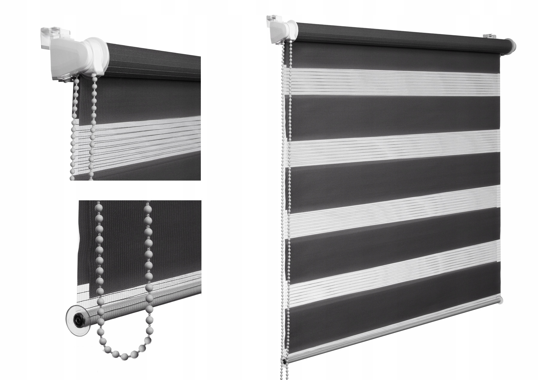 

Roleta Dzień i Noc mini Rolety 37x150cm Kol.