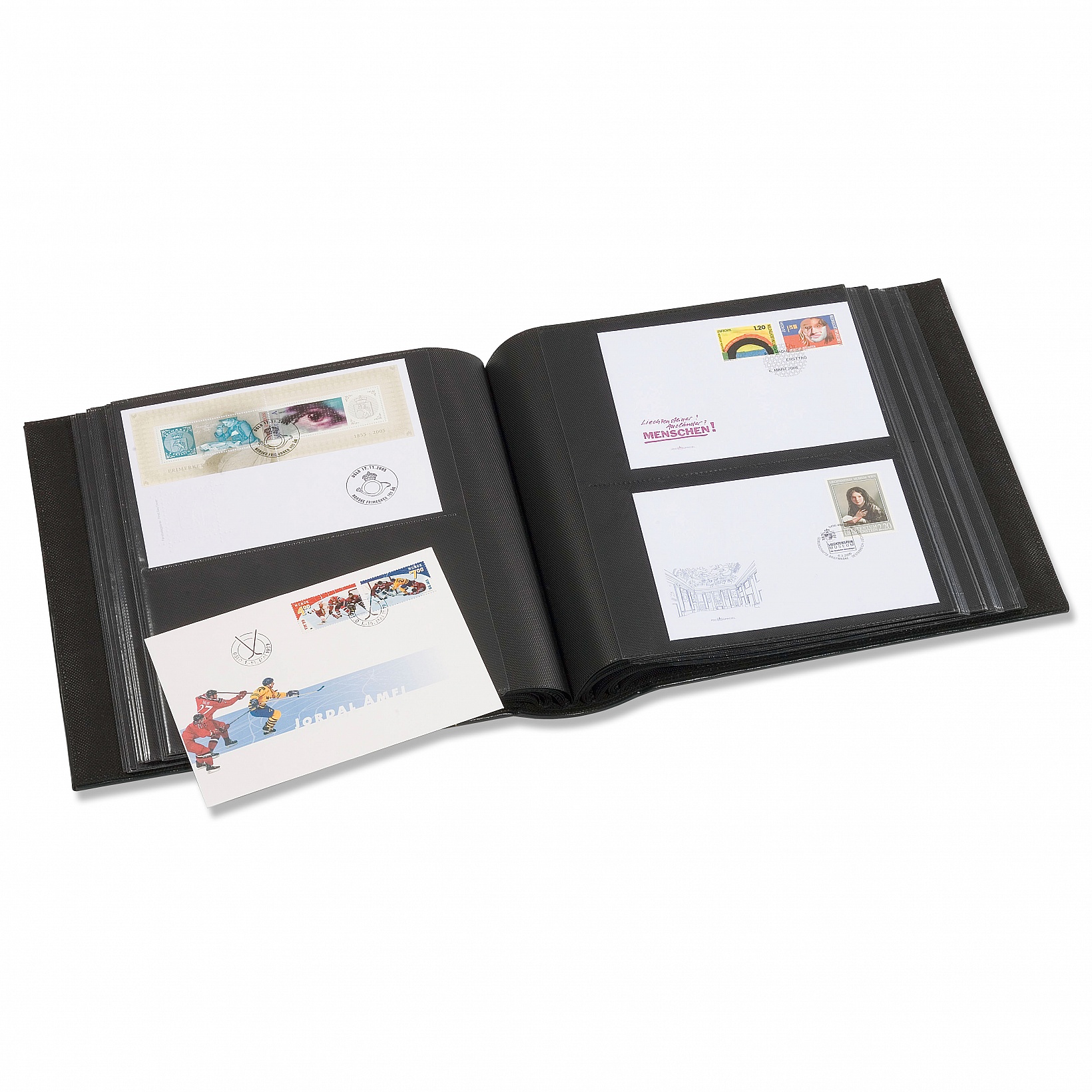 

Leuchtturm Album Fdc Na 200 Pocztówek Futerał