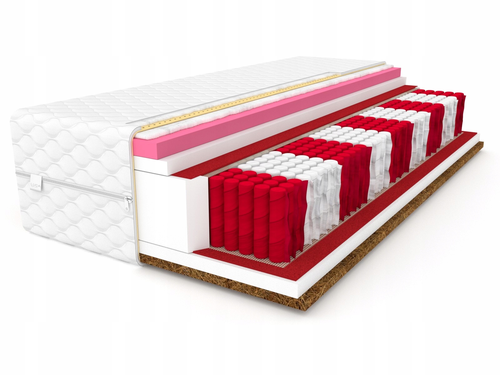 Матрас 90х200 DIAMOND multipocket kokos visco