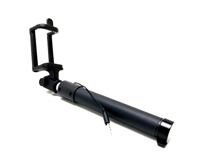 

Kijek Selfie Stick Z Kablem Uchwyt Monopod Solidny