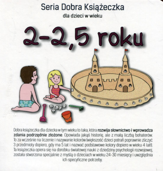 

Dobra Książeczka 2-2,5 roku Agnieszka Starok