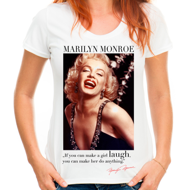 

Koszulka z Marilyn Monroe dla dziewczyny żony XXL