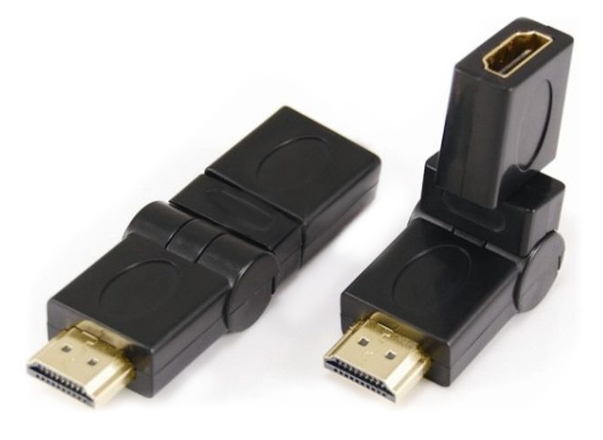 

Adapter Łącznik Obrotowy 360 Kątowy Hdmi -hdmi M/f