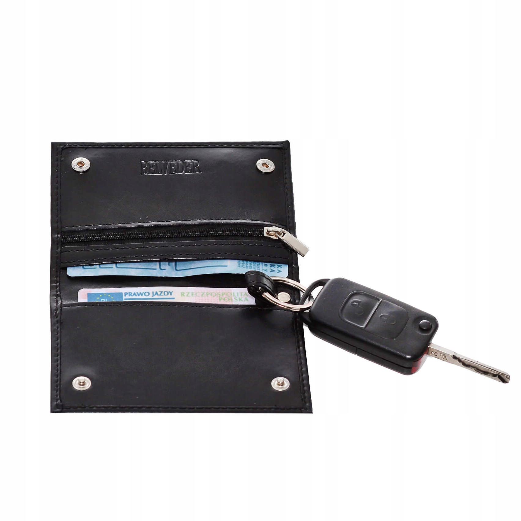 Elegantní Pouzdro na klíče od auta a kůže pro Dárek Belveder