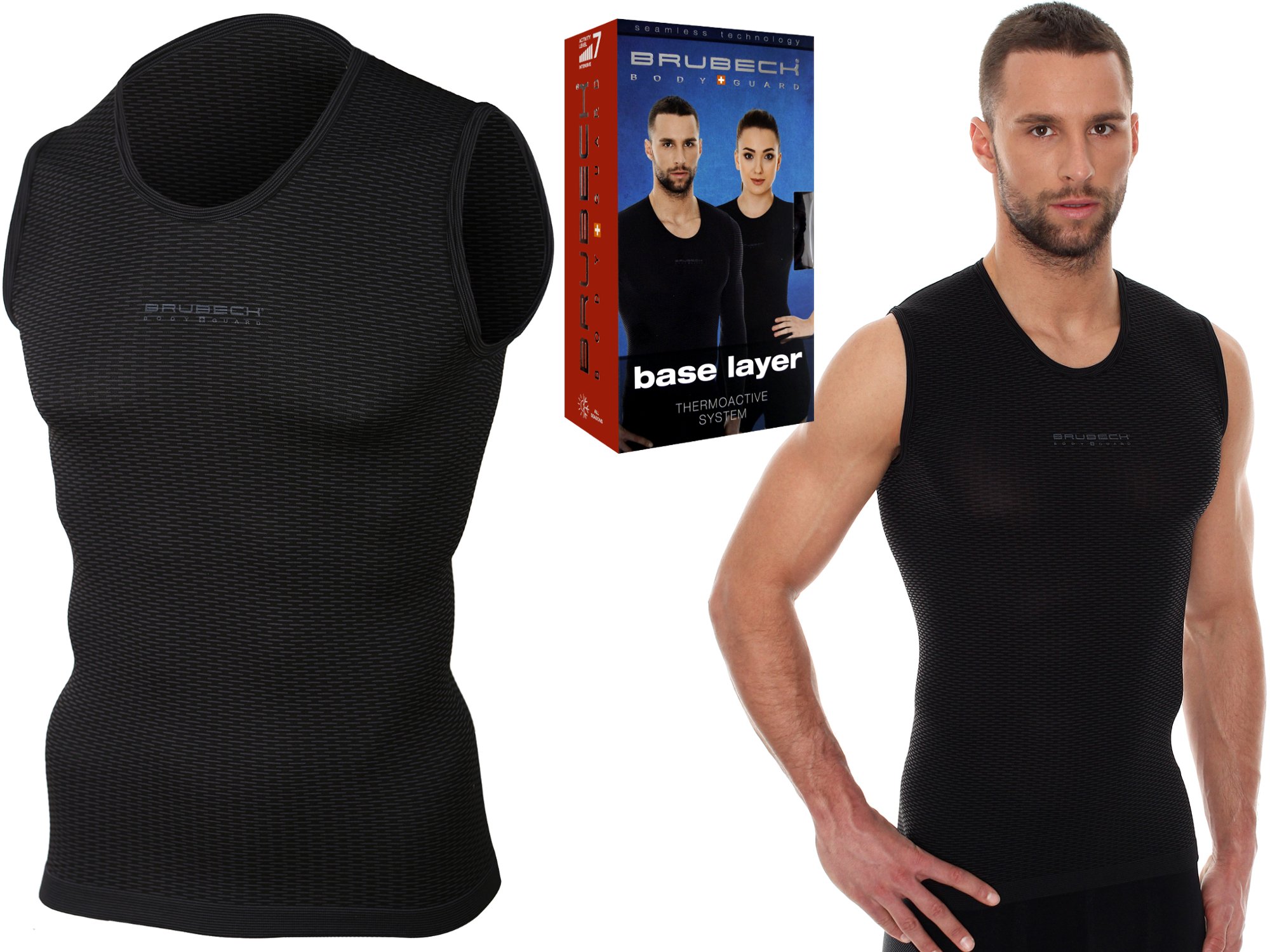 

Bezrękawnik Brubeck SL10100 Koszulka Base Layer XL