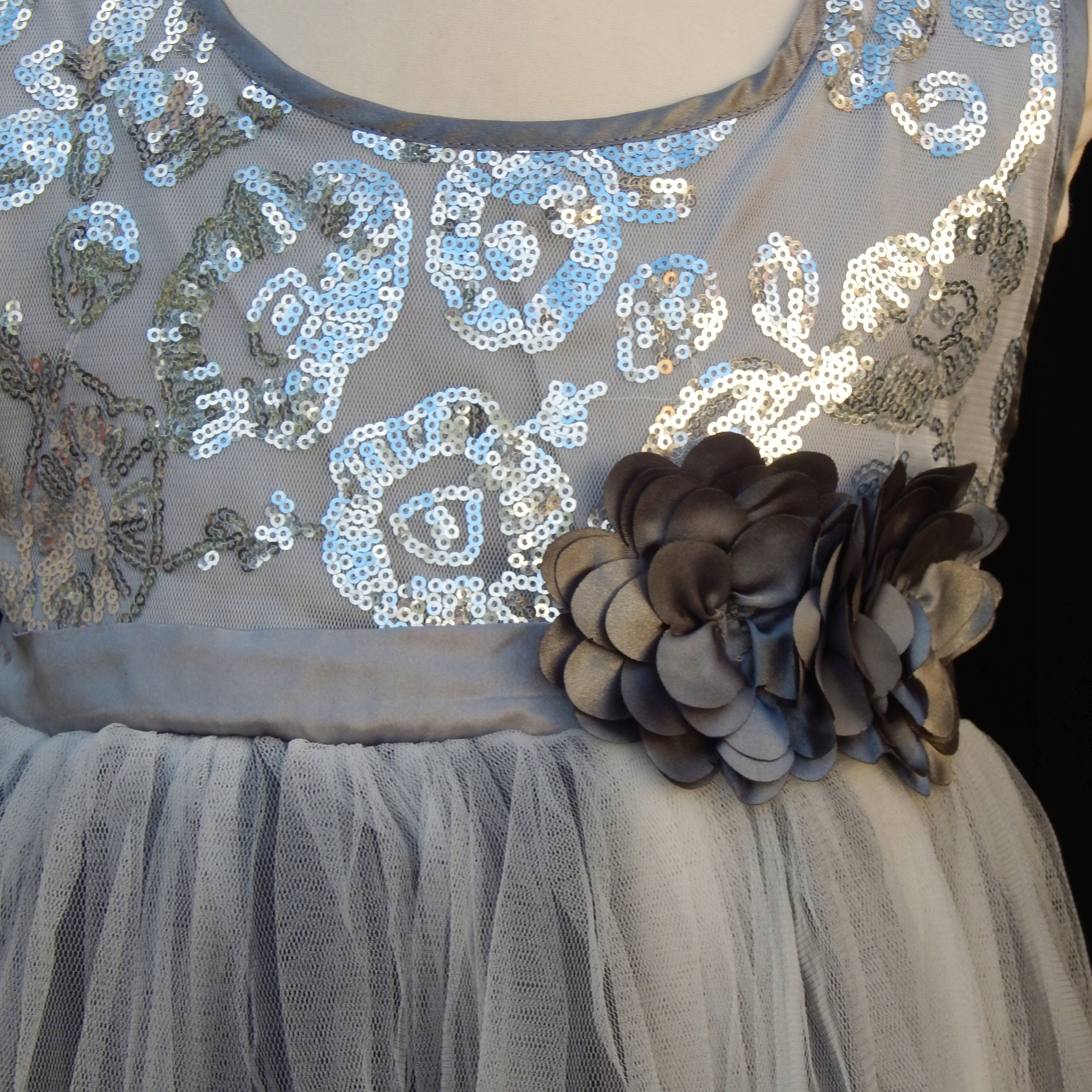 ŚWIĘTA elegancka sukienka OKAZJE SP4459 5-6lat Zapięcie zamek