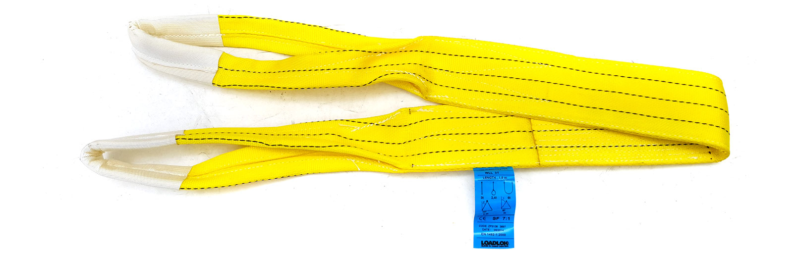 Zawiesie ZAWIESIA pasowe DOR 3t / 2m ATEST Waga produktu z opakowaniem jednostkowym 0.9 kg