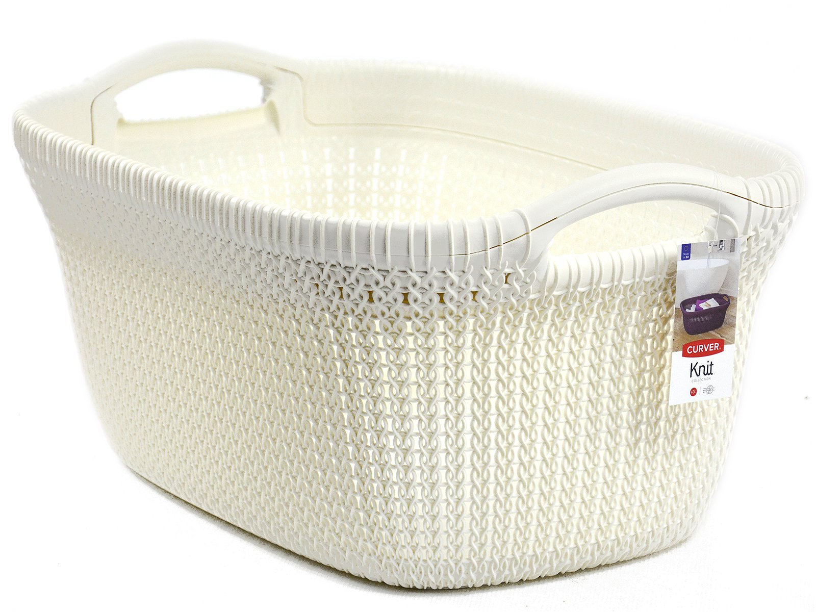 CURVER KNIT KOSZ DO MAGLA NA PRANIE BIELIZNĘ 40L Marka CURVER